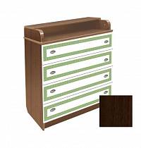 КДП 80/4-102 Комод с трансфор.крышкой 4 ящ. "Меандр"(фисташка)
