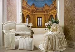 58L.154 Комплект "Шелковые эмоции" из коллекции "4 времени года" для люльки/коляски: 2 прост.+навол.